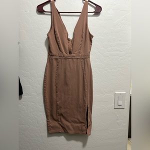 🌻fitted mauve dress🌻